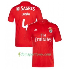 Koszulka Benfica Luisao 4 Domowe Koszulki Piłkarskie 2018-2019 Krótki Rękaw